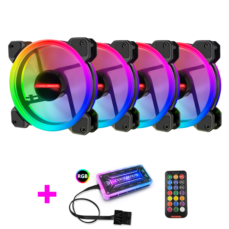 Case Fan Controller - Coolmoon Case Fan PC Cooling RGB