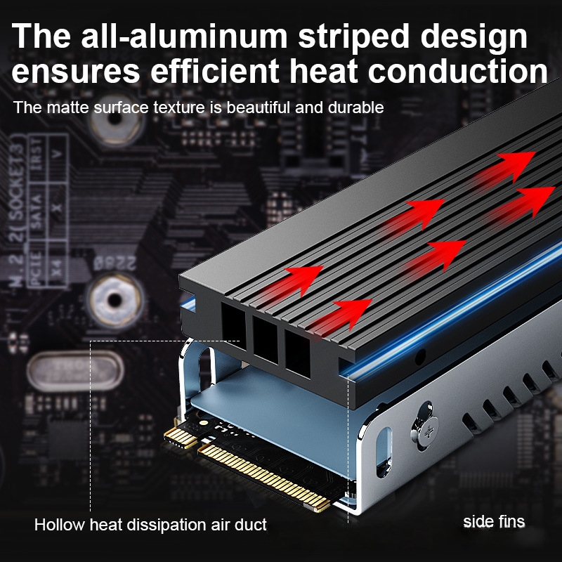 M.2 SSD Heatsink M2 2280 Solid - Dust Filter Pc review and price