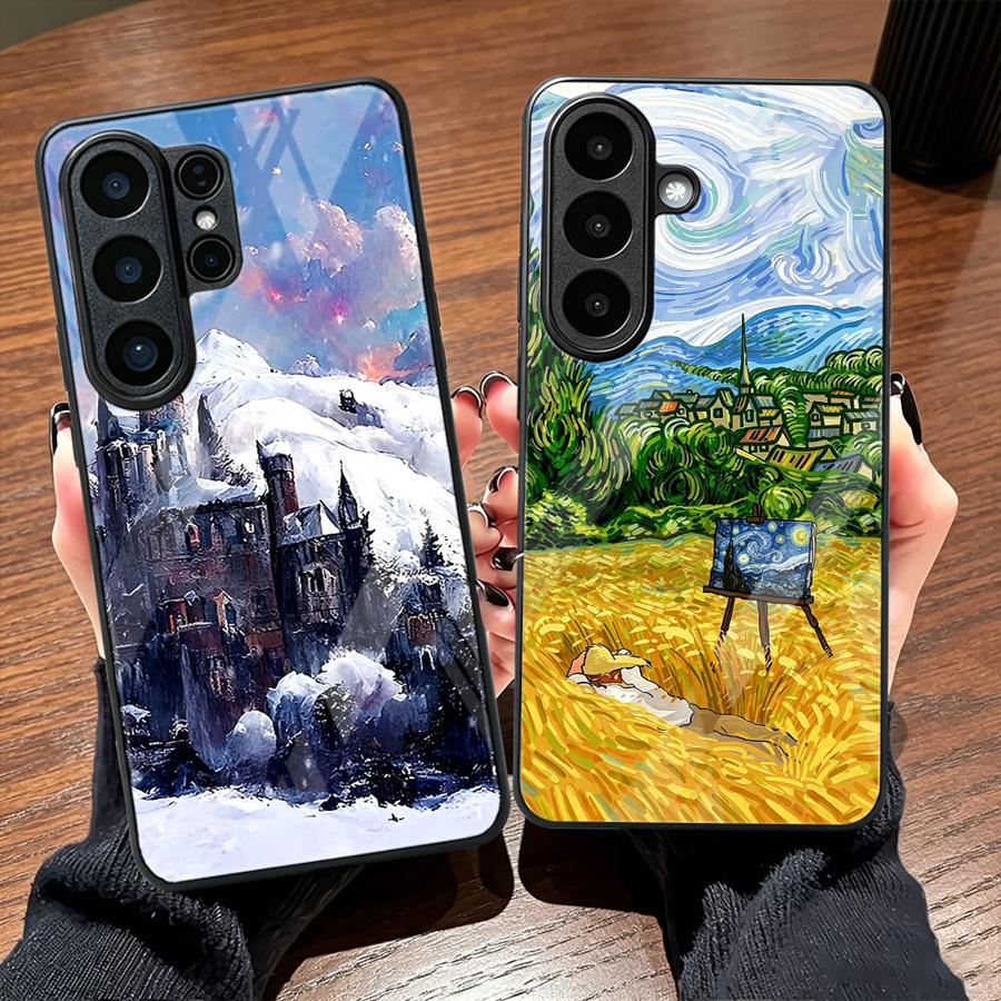 Glass Phone Cover Case for Sam - Computer Case review and price