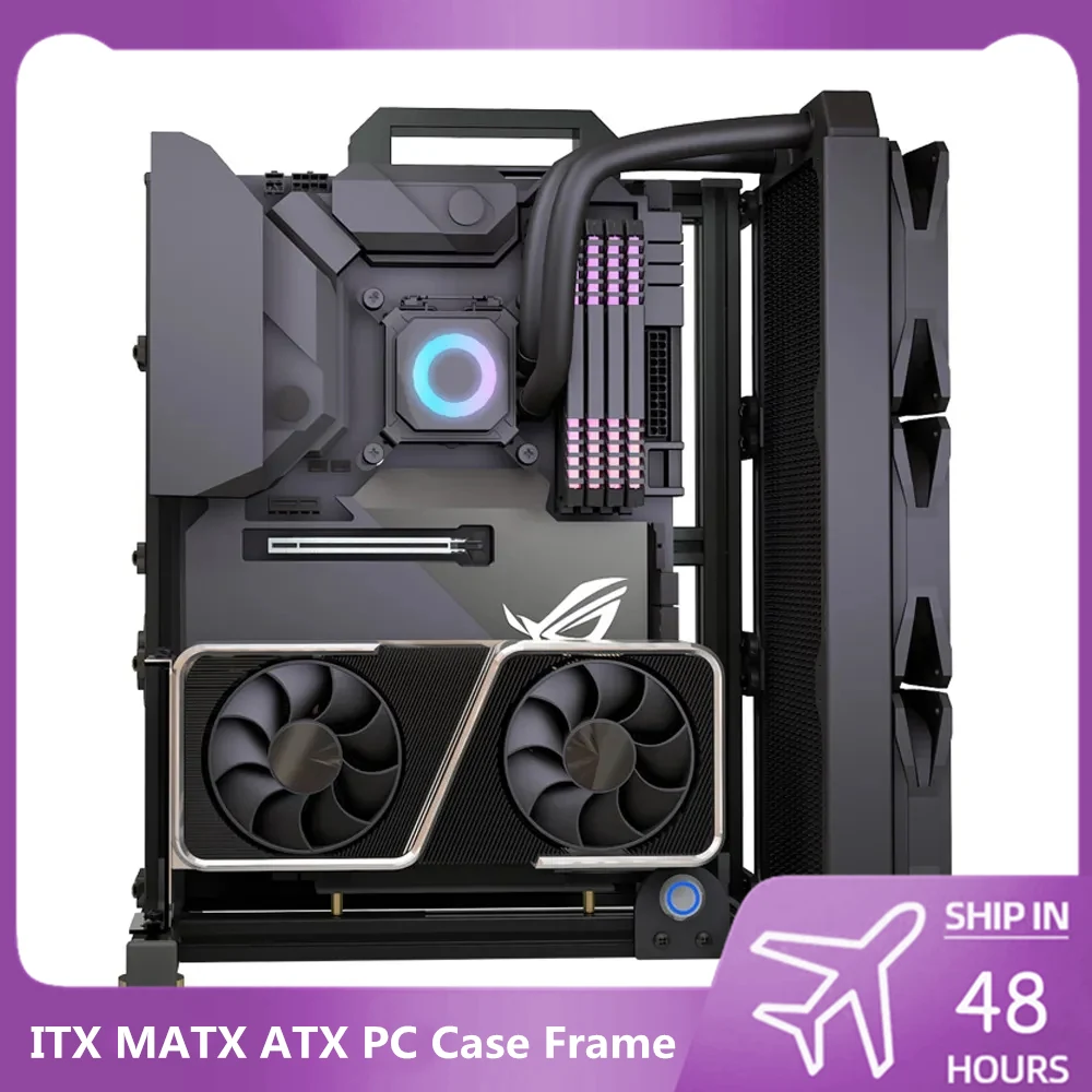 Computer Case Open Frame DIY G - Atx Case review and price